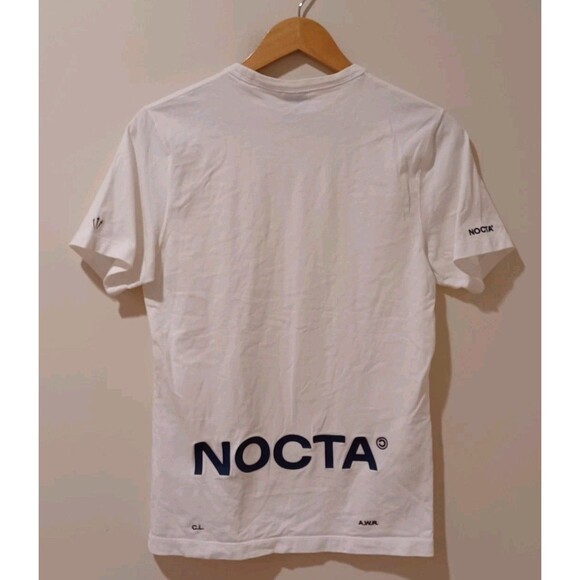 Nike x Drake Nocta Men’s Size Small White Blue Void Cardinal Stock T-Shirt Rare - Picture 3 of 11